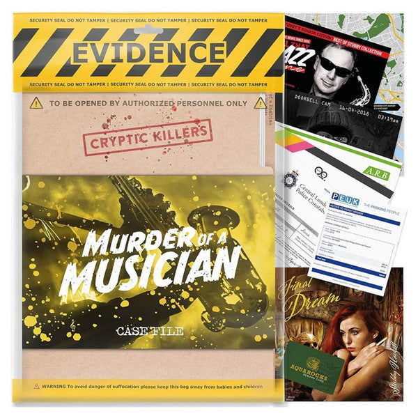 Cryptic Killers: Murder of a Musician