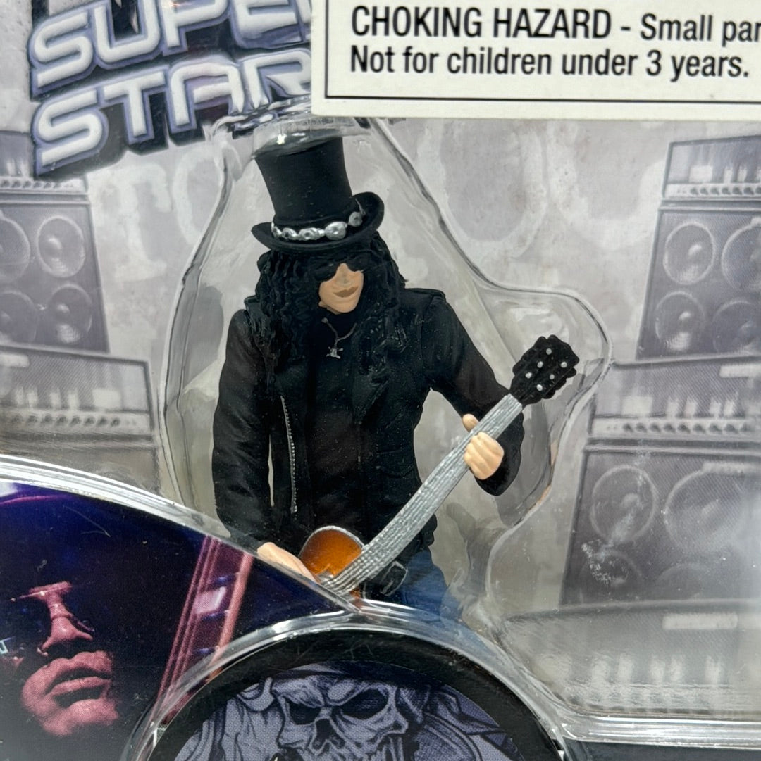 Super Stars Slash (Guns 'N Roses) 2009 Action Figure - Rare