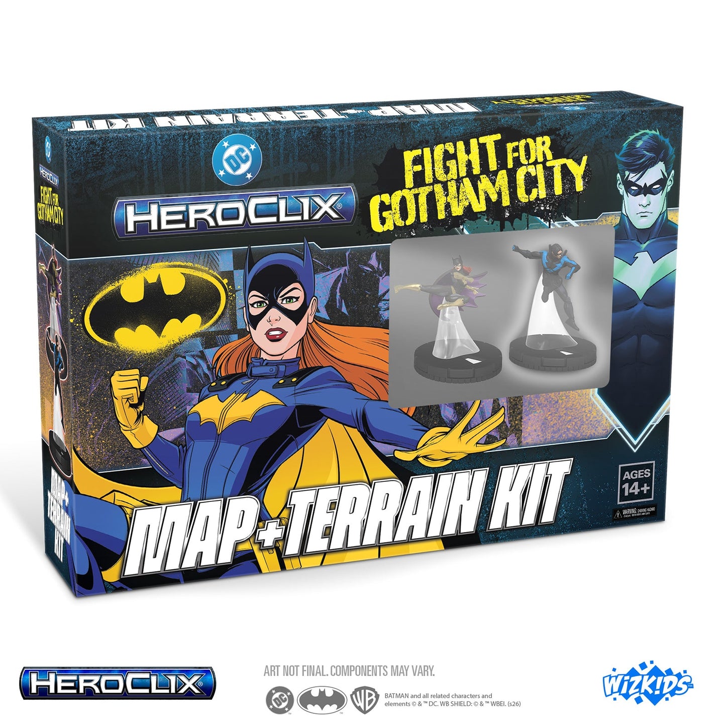 HeroClix: DC - Fight for Gotham City Map and Terrain Kit