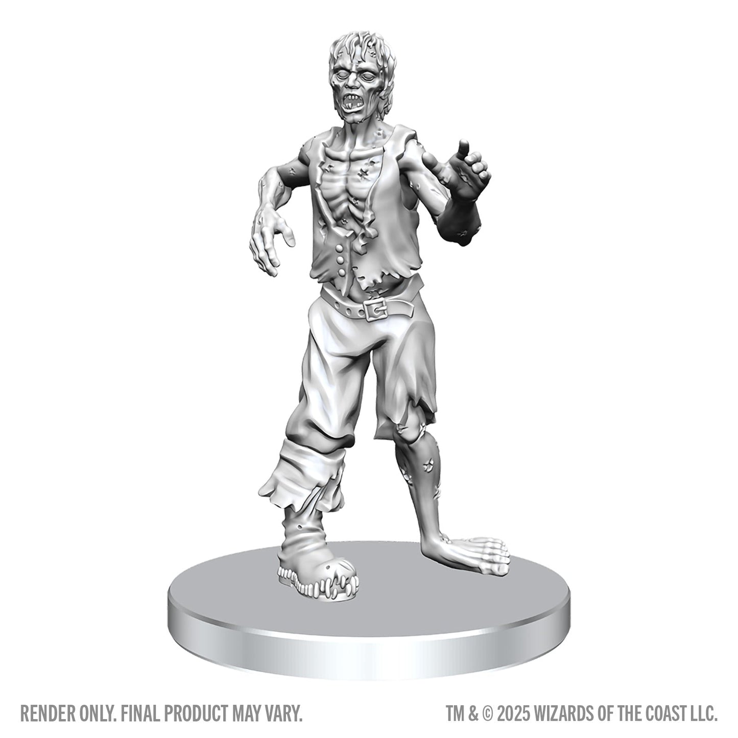D&D: Nolzur's Marvelous Unpainted Miniatures - Classic Vampire & Classic Zombie