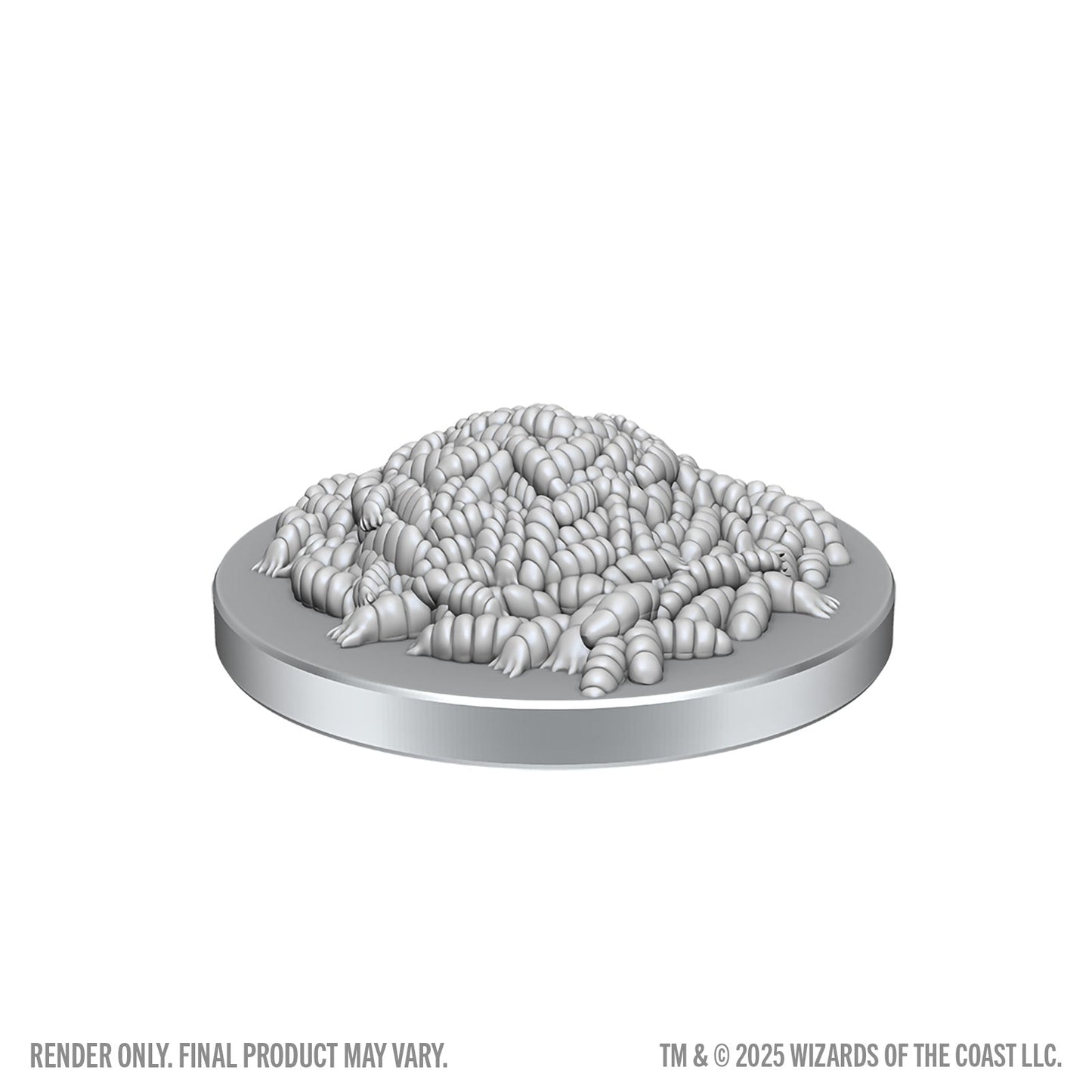 D&D: Nolzur's Marvelous Unpainted Miniatures - Swarm of Rot Grubs and Rot Grub Victim