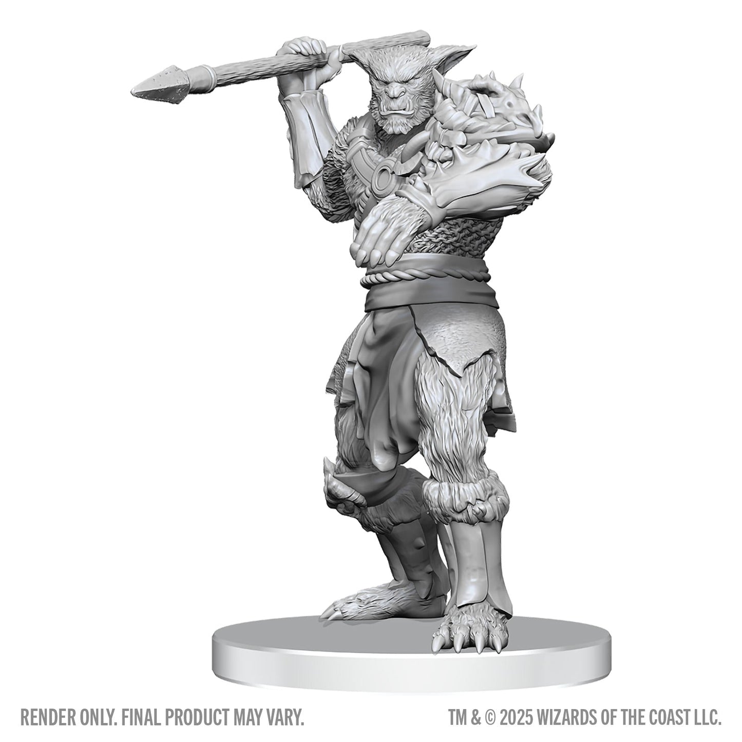 D&D: Nolzur's Marvelous Unpainted Miniatures - Bugbear Stalker & Goblin Hexer