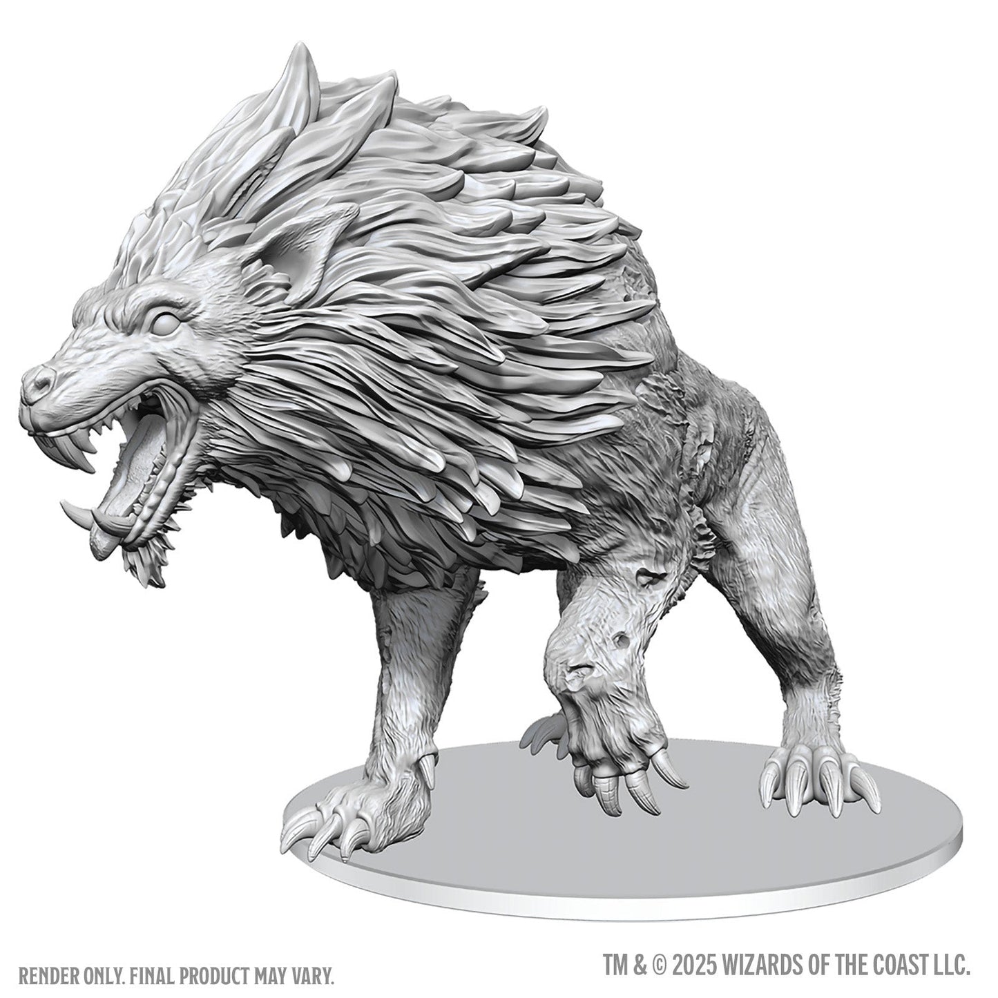 D&D: Nolzur's Marvelous Unpainted Miniatures - Dire Worg