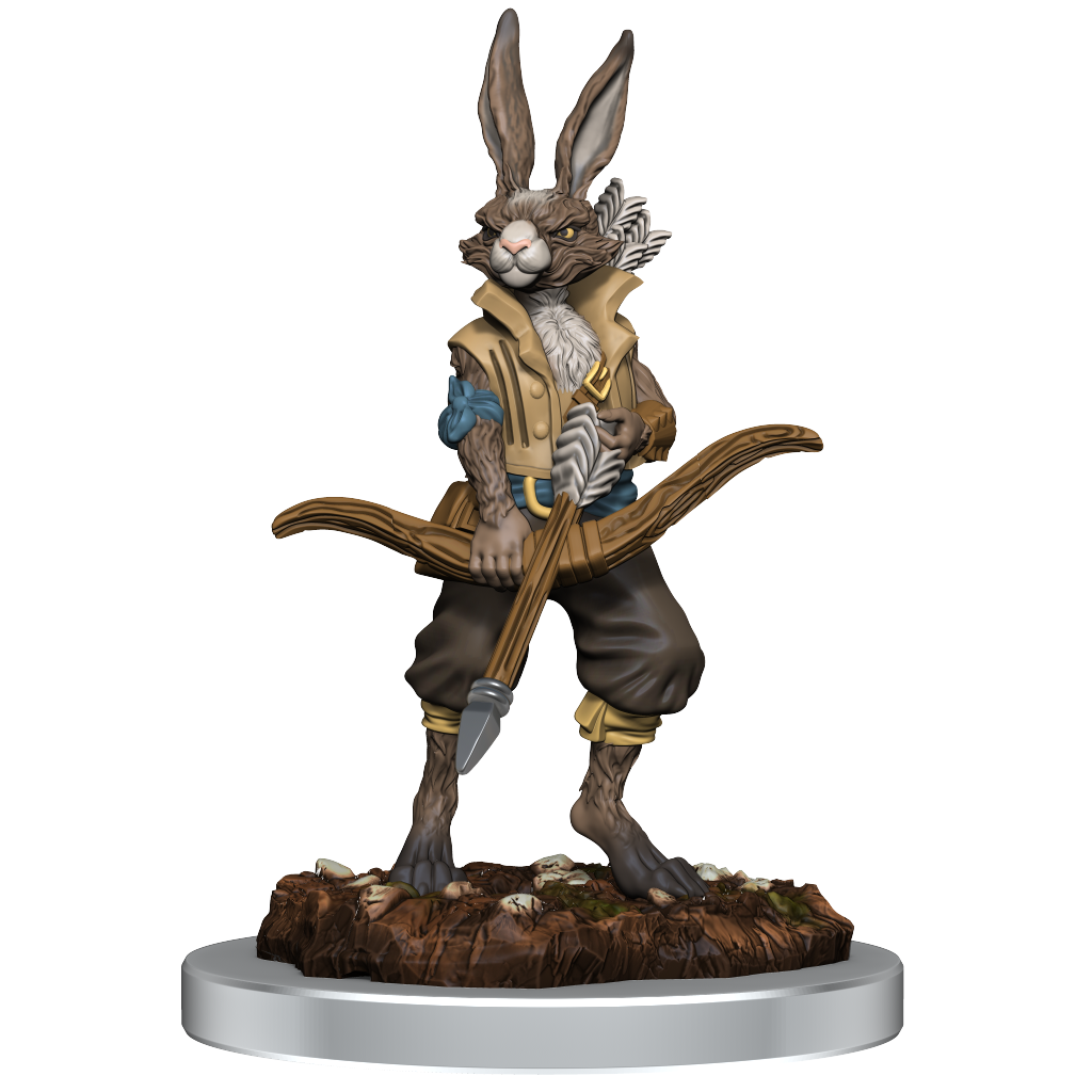 D&D: Nolzur's Marvelous Miniatures - Harengon (Paint Night Kit)