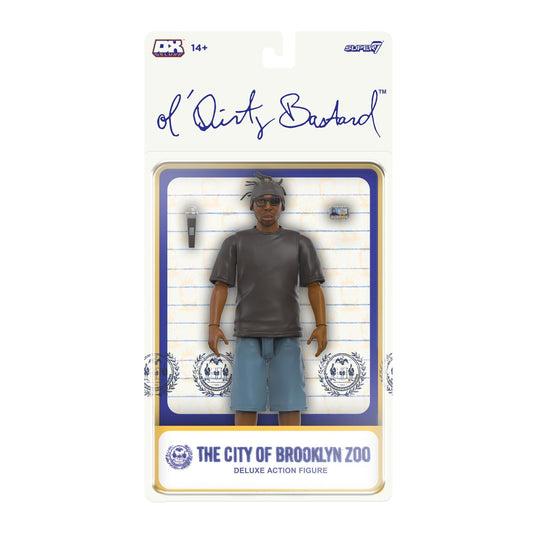 Super7 x O.D.B. - OL' DIRTY BASTARD - 7" DELUXE ACTION FIGURE