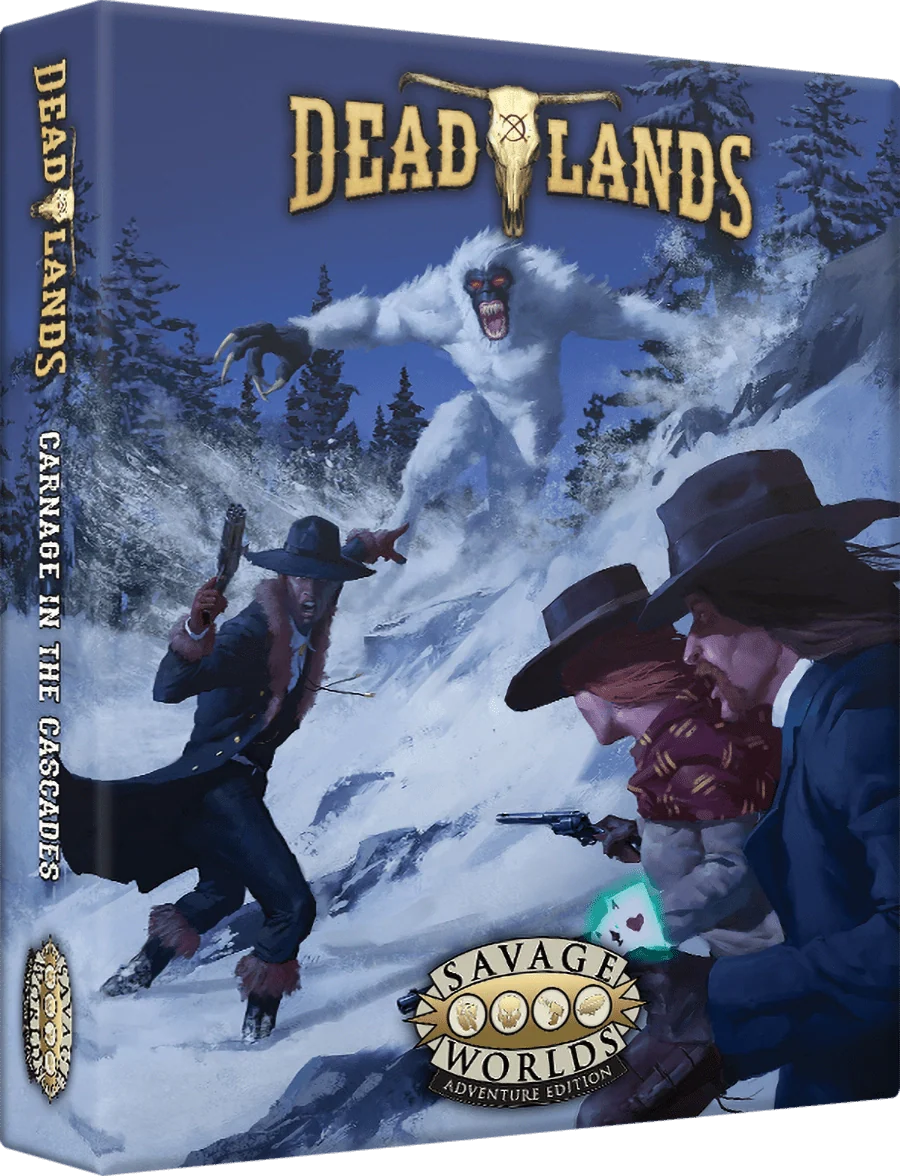 Savage Worlds: Deadlands -The Weird West, Carnage in the Cascades Boxed Set