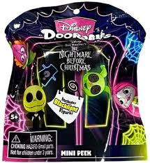 UCC Distributing: Disney Doorables - Mini Peek - Nightmare Before Christmas - Blacklight - Blind Pack