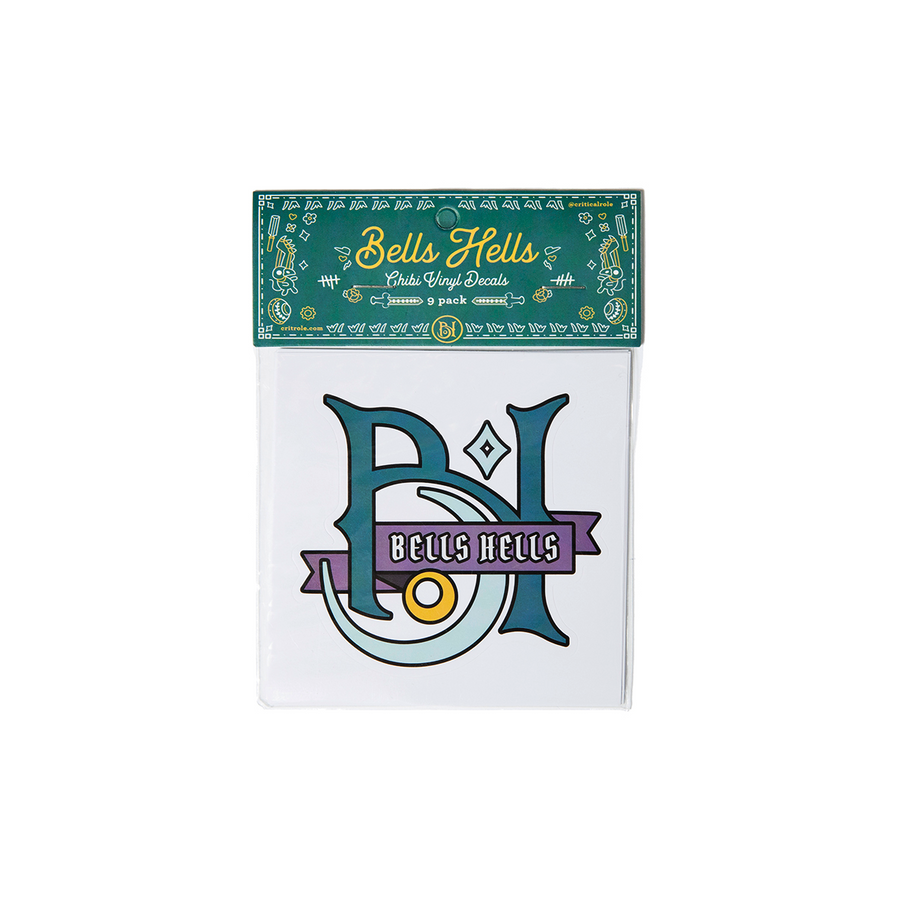 Critical Role: Bells Hells - Chibi Vinyl Decals (9-Pack)