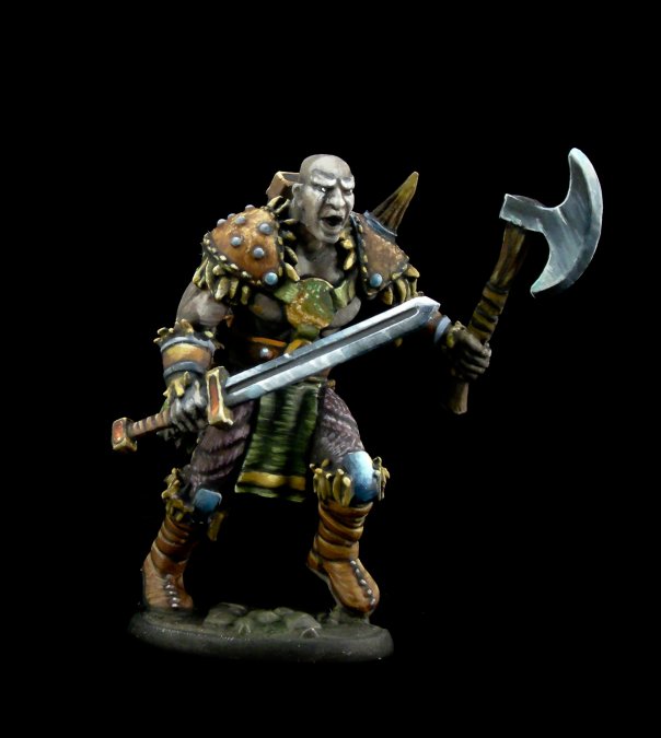 Dark Heaven Legends: Maskarr Stoneskin, Half-Giant Warrior Ranger Half-Giant