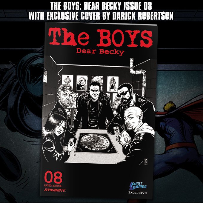 The Boys: Dear Becky Issue 08 1First Games Variant Cover