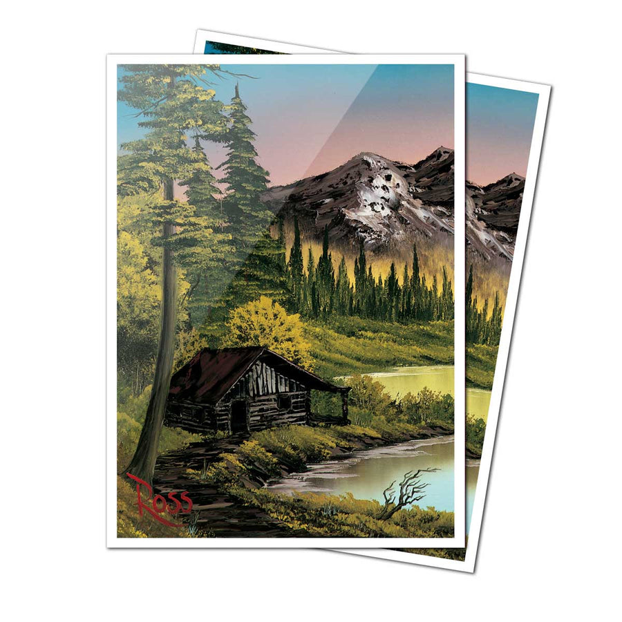 Deck Protector Sleeves: Apex - Bob Ross: Mountain Retreat (105ct)