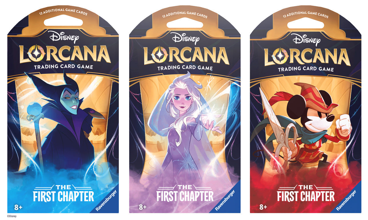 Disney Lorcana TCG: The First Chapter Sleeved Booster