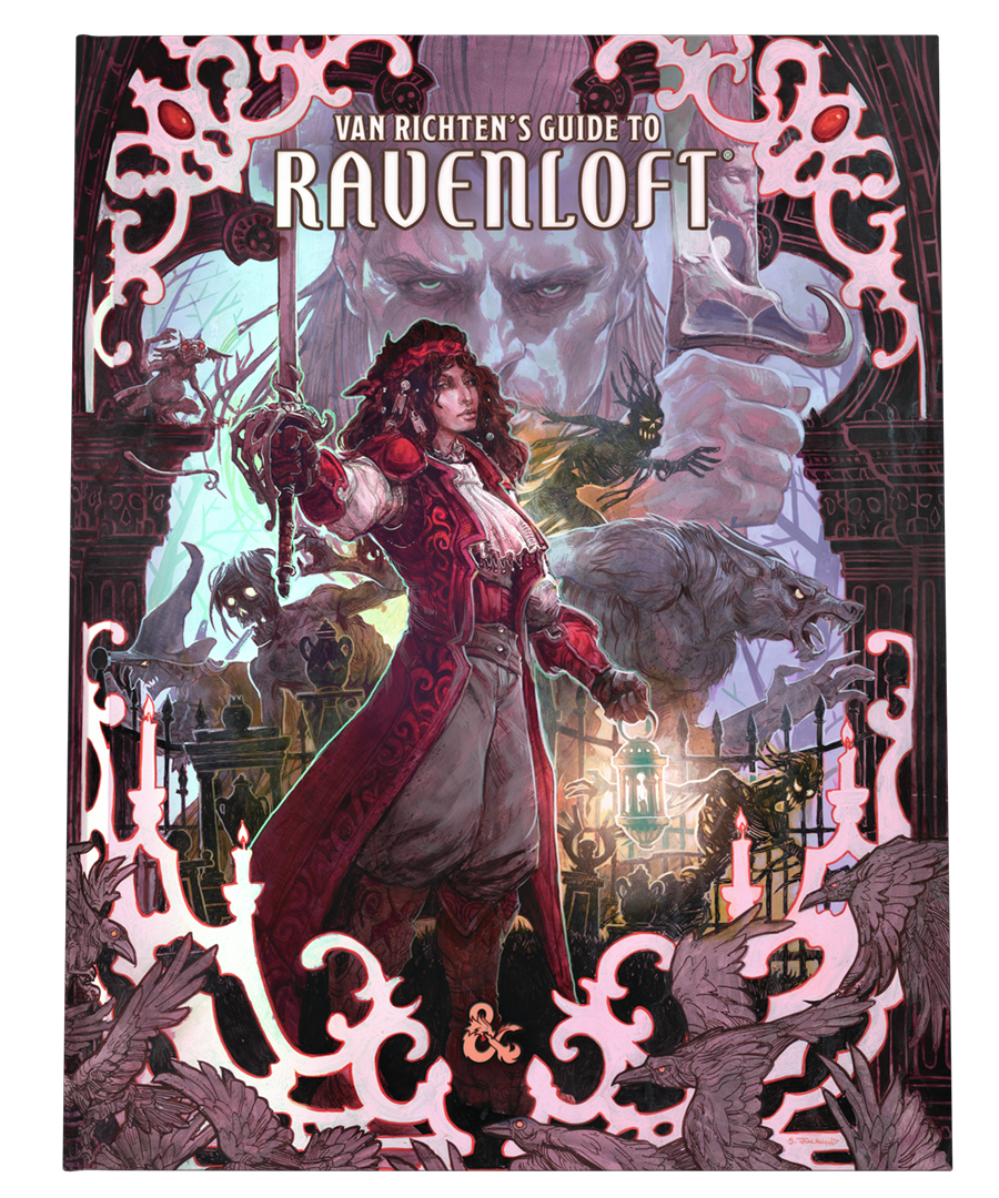 D&D:  Van Richten`s Guide to Ravenloft(Alternate-Art Cover)
