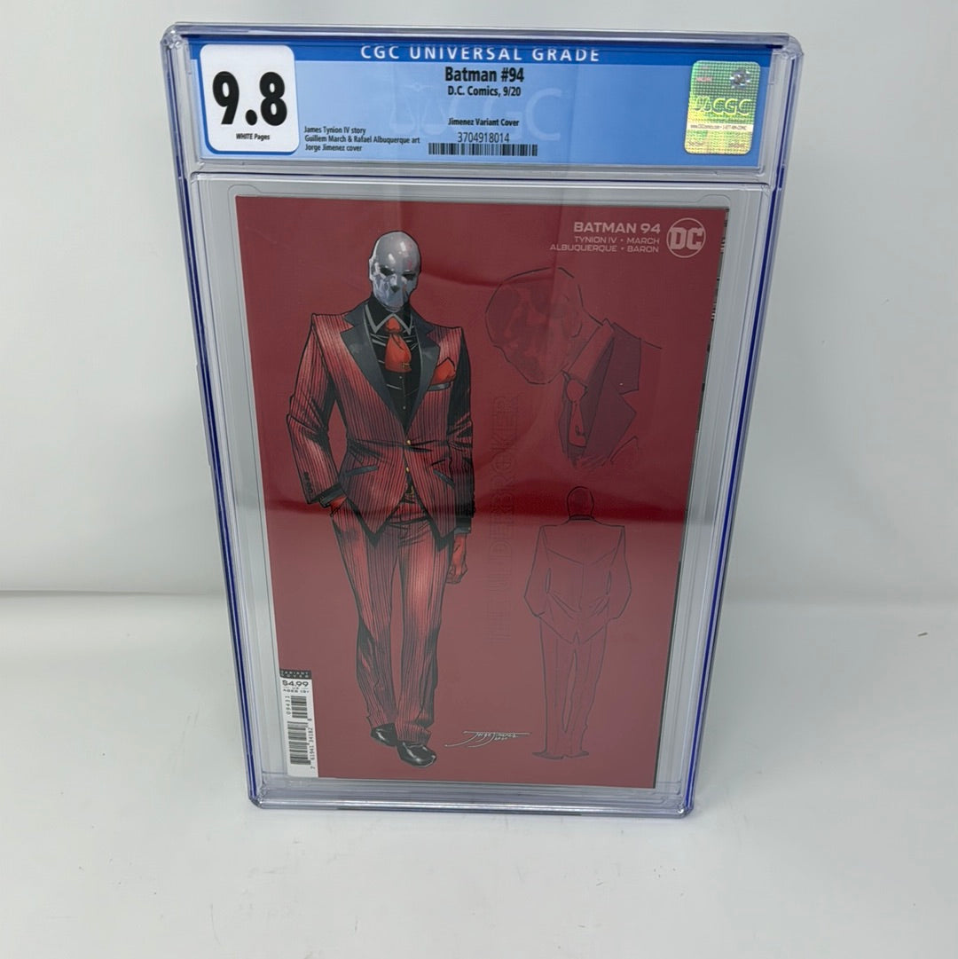 Batman #94 Jimenez 1:25 Variant - CGC 9.8