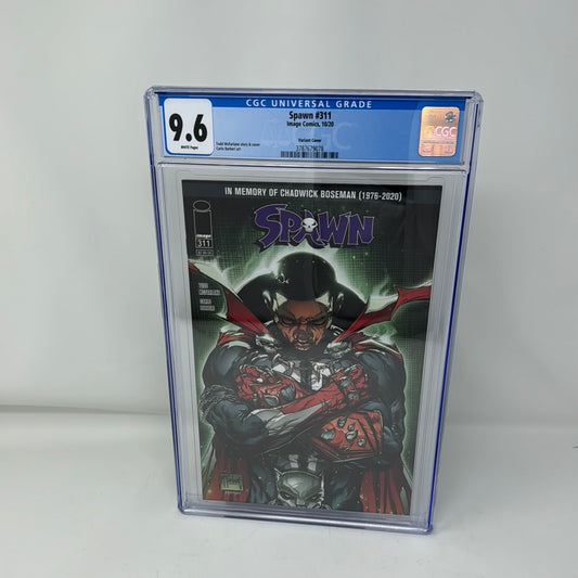 Spawn #311 Chadwick Boseman Tribute Variant Cover - CGC 9.6