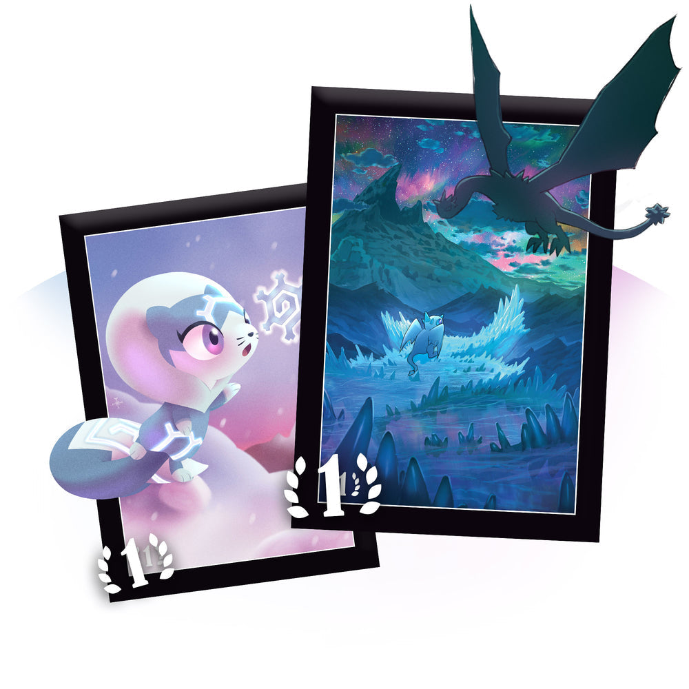 Deck Protector Sleeves: Frostfall - Mountains of Boreas (100ct)