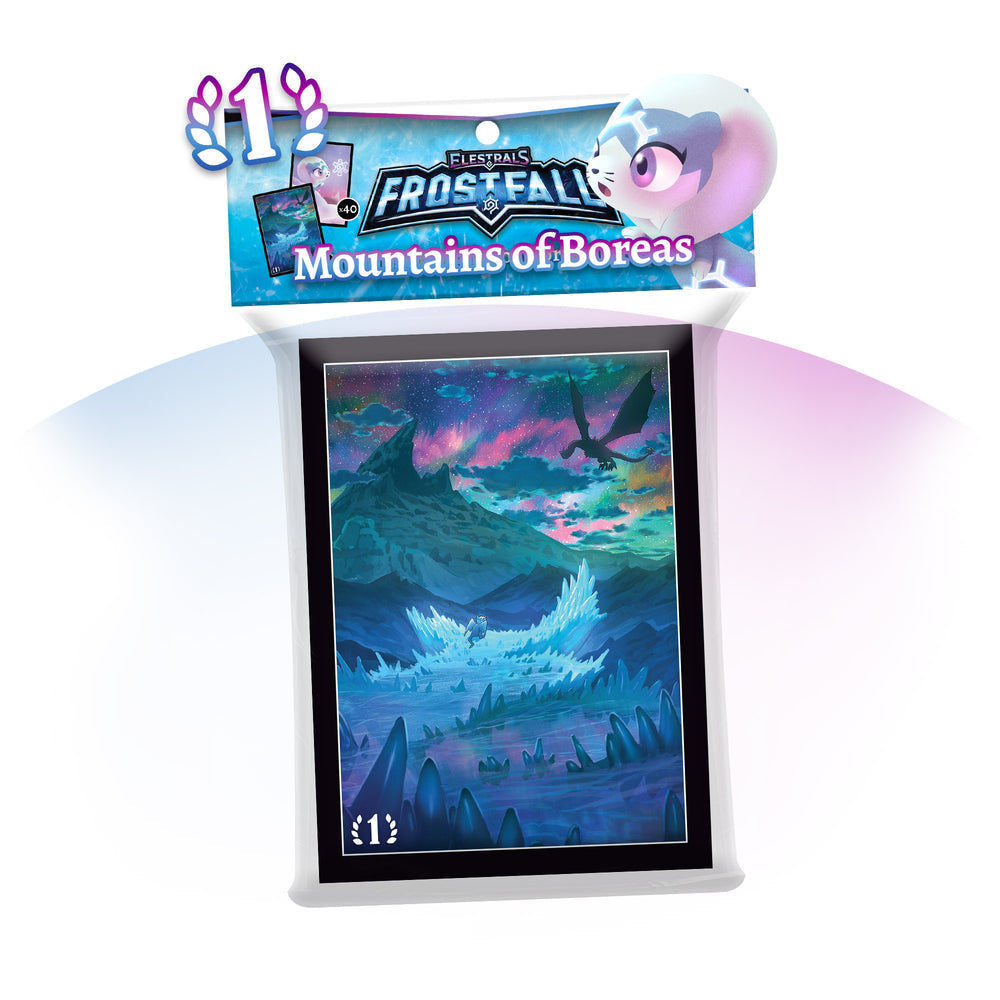 Deck Protector Sleeves: Frostfall - Mountains of Boreas (100ct)