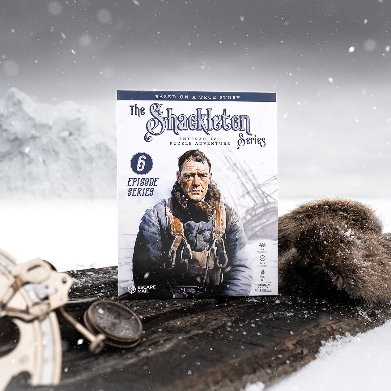 Escape Mail Puzzle Games: The Shackleton Series - Box Set - Episodes 1-6