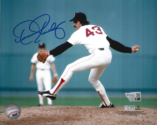 Dennis Eckersley in Action Boston Red Sox Autographed 16" x 20" Baseball Photo