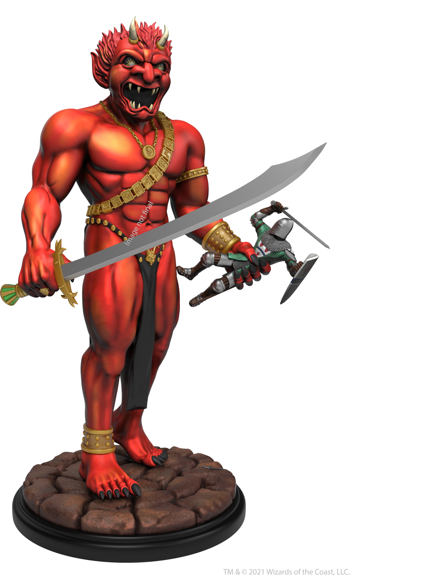 D&D: Efreeti Premium Statue