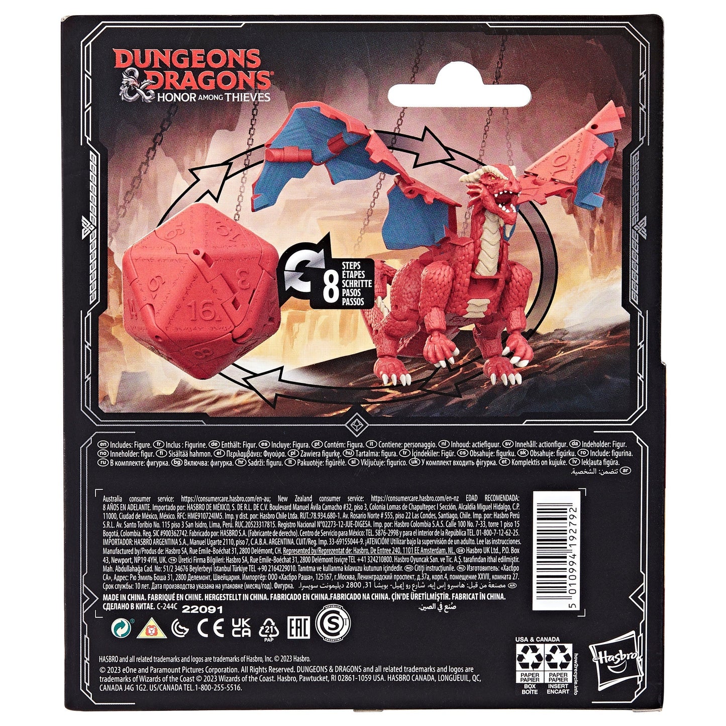 Dungeons & Dragons: Honor Among Thieves - Dicelings - Red Dragon Themberchaud
