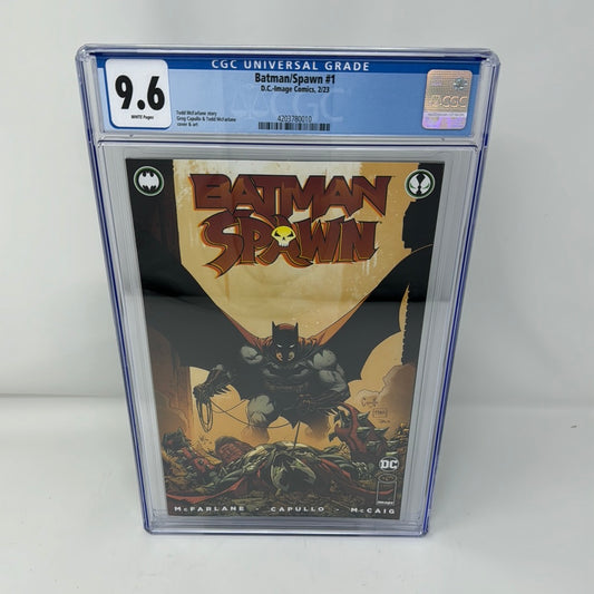 Batman/Spawn #1 Capullo McFarlane - CGC 9.6