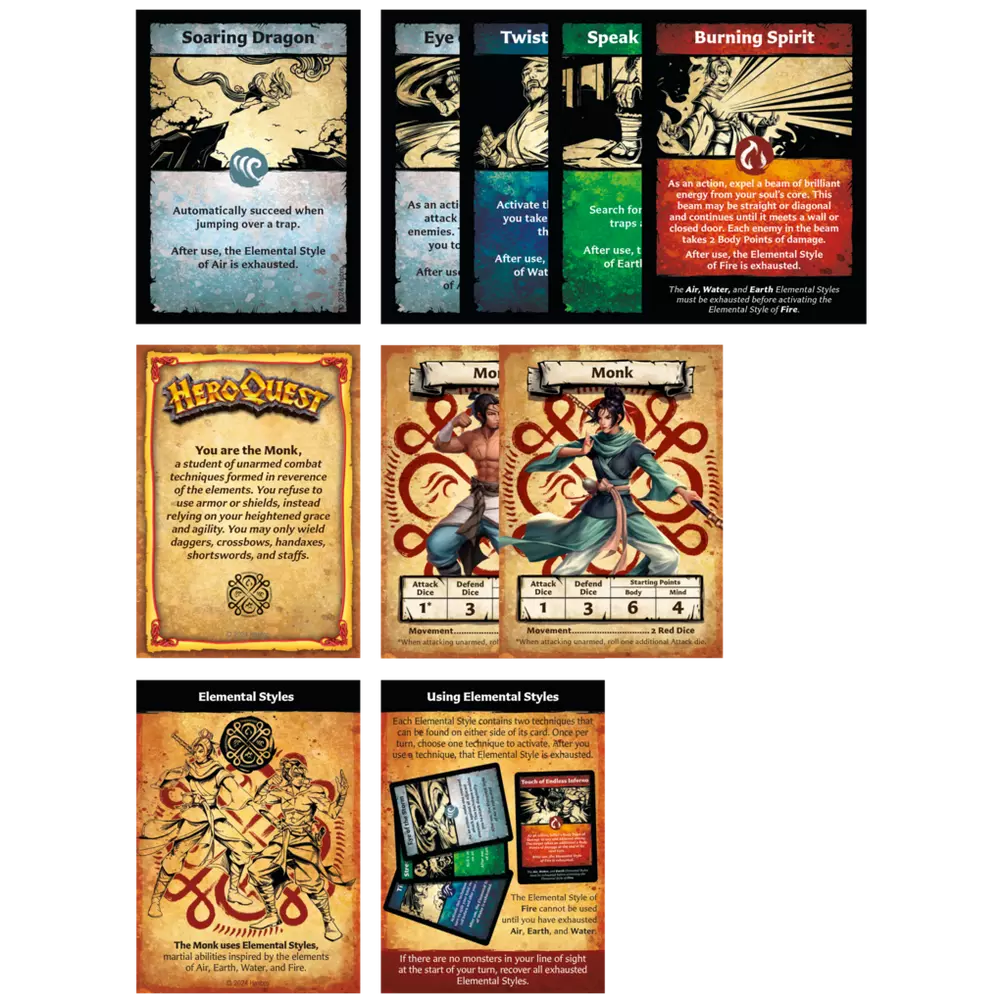 HeroQuest: Path of the Wandering Monk