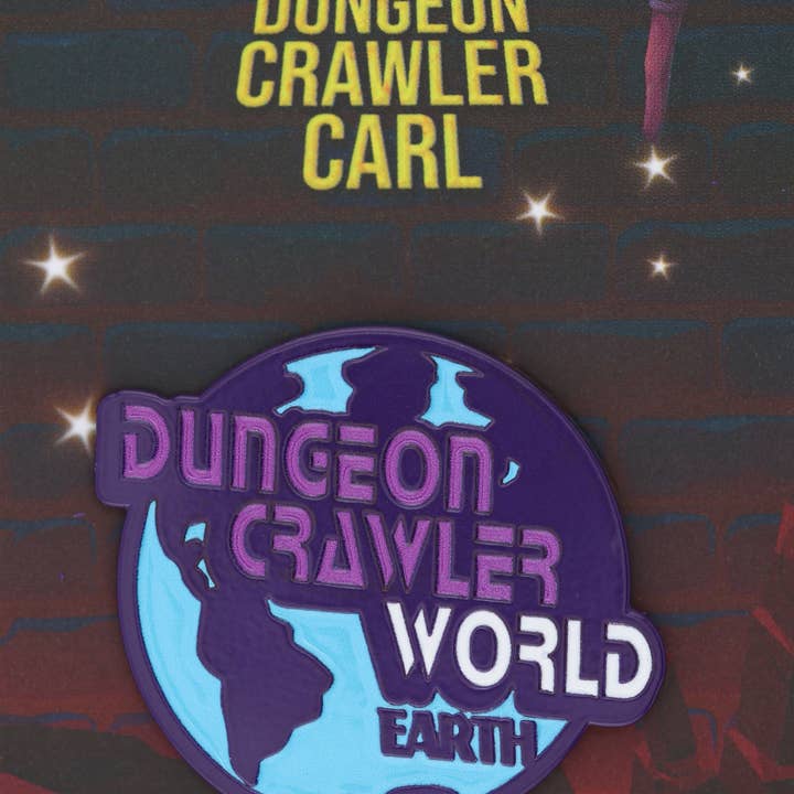 Foam Brain Games: Enamel Pin - Dungeon Crawler Carl - Dungeon Crawler World