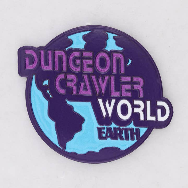 Foam Brain Games: Enamel Pin - Dungeon Crawler Carl - Dungeon Crawler World