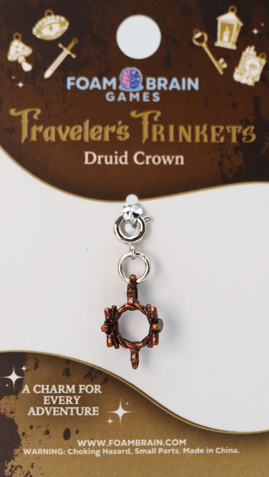 Traveler's Trinkets: Druid Crown Charm