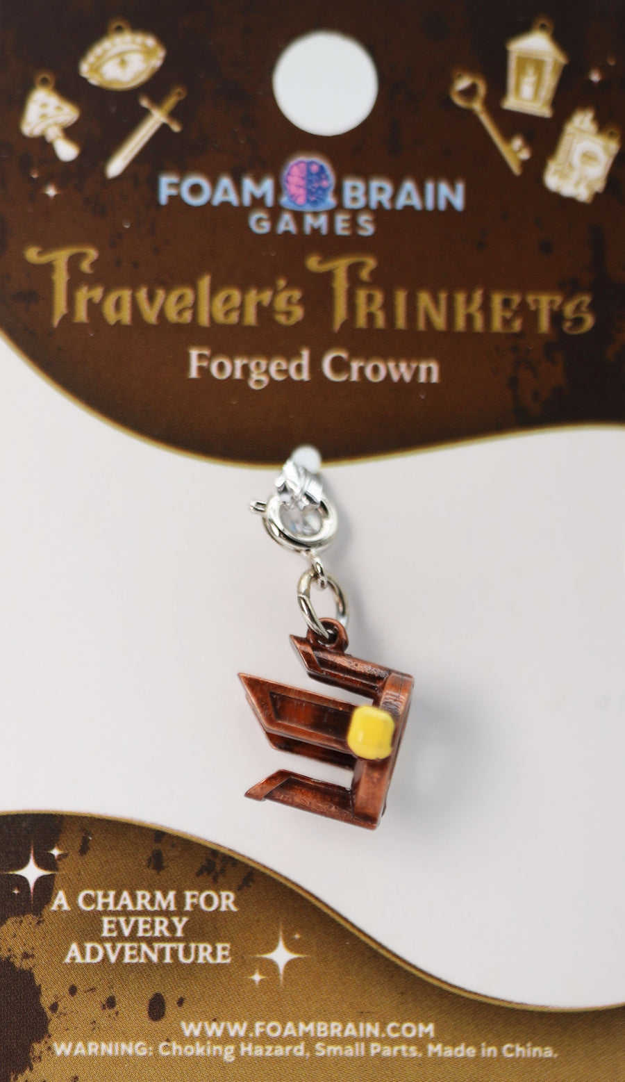 Traveler's Trinkets: Forged Crown Charm