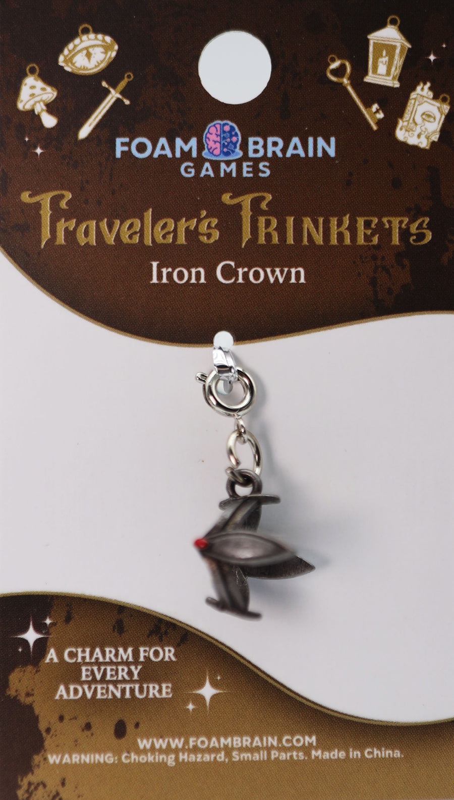 Traveler's Trinkets: Iron Crown Charm