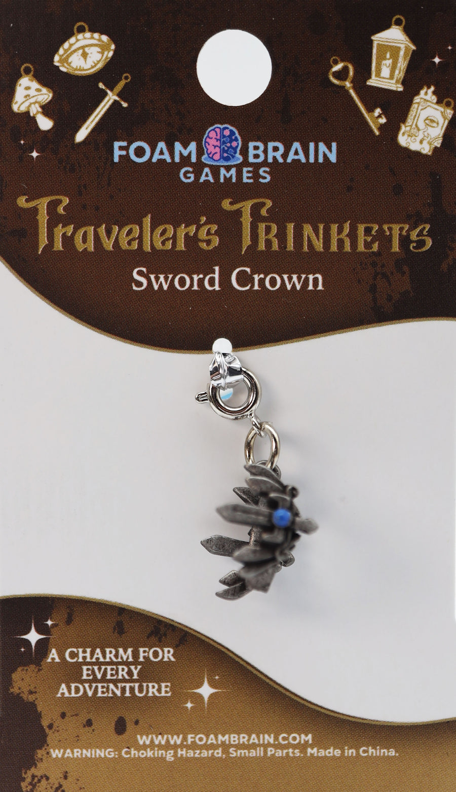 Traveler's Trinkets: Sword Crown Charm