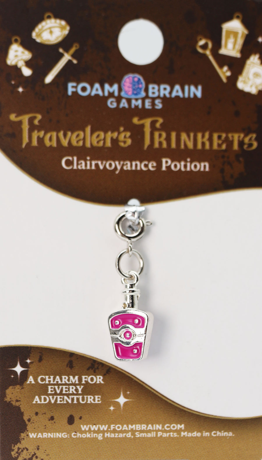 Traveler's Trinkets: Clairvoyance Potion Charm
