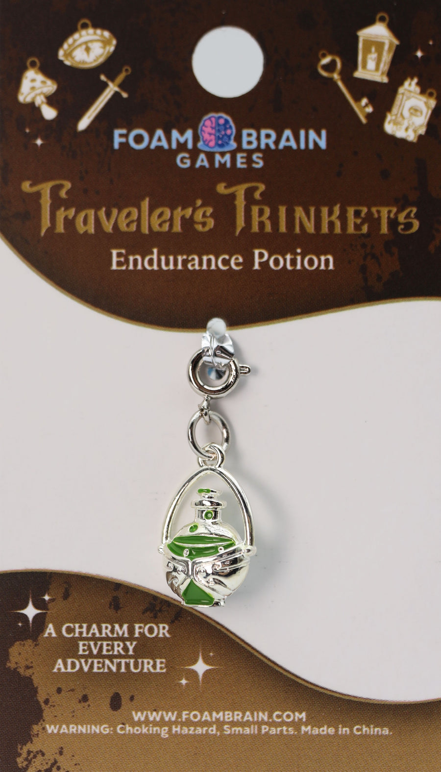 Traveler's Trinkets: Endurance Potion Charm