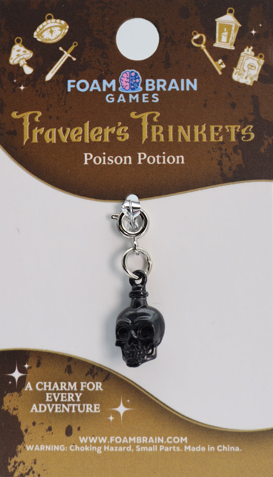 Traveler's Trinkets: Poison Potion Charm