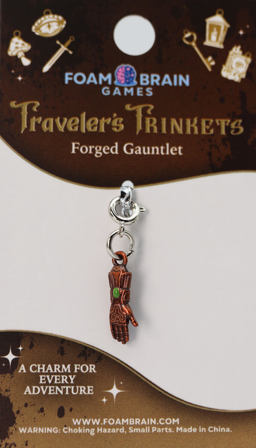 Traveler's Trinkets: Forged Gauntlet Charm