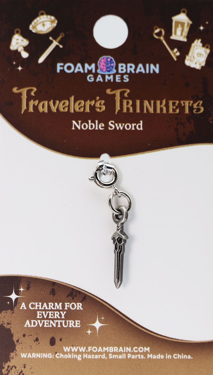 Traveler's Trinkets: Noble Sword Charm