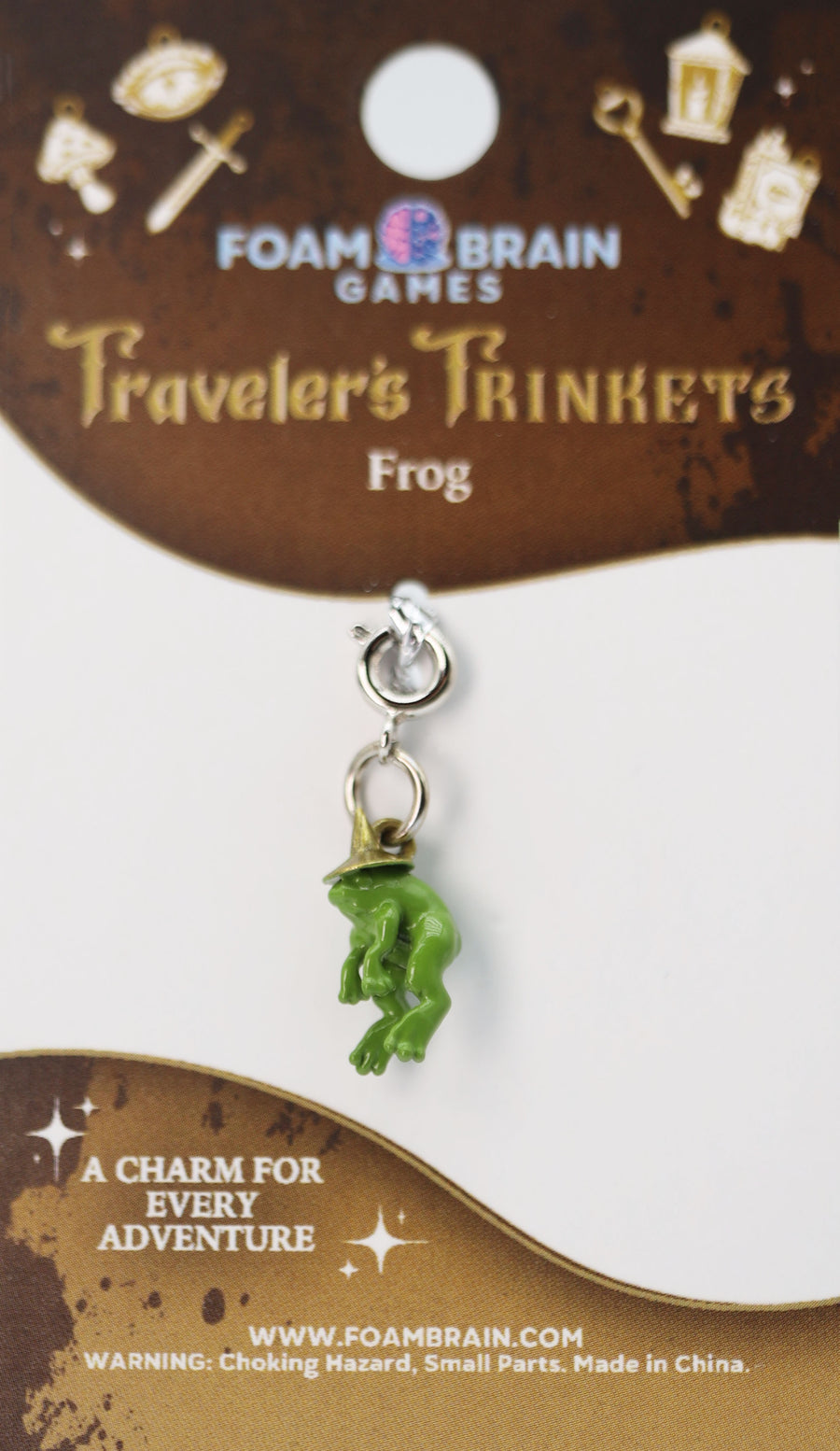 Traveler's Trinkets: Frog Charm