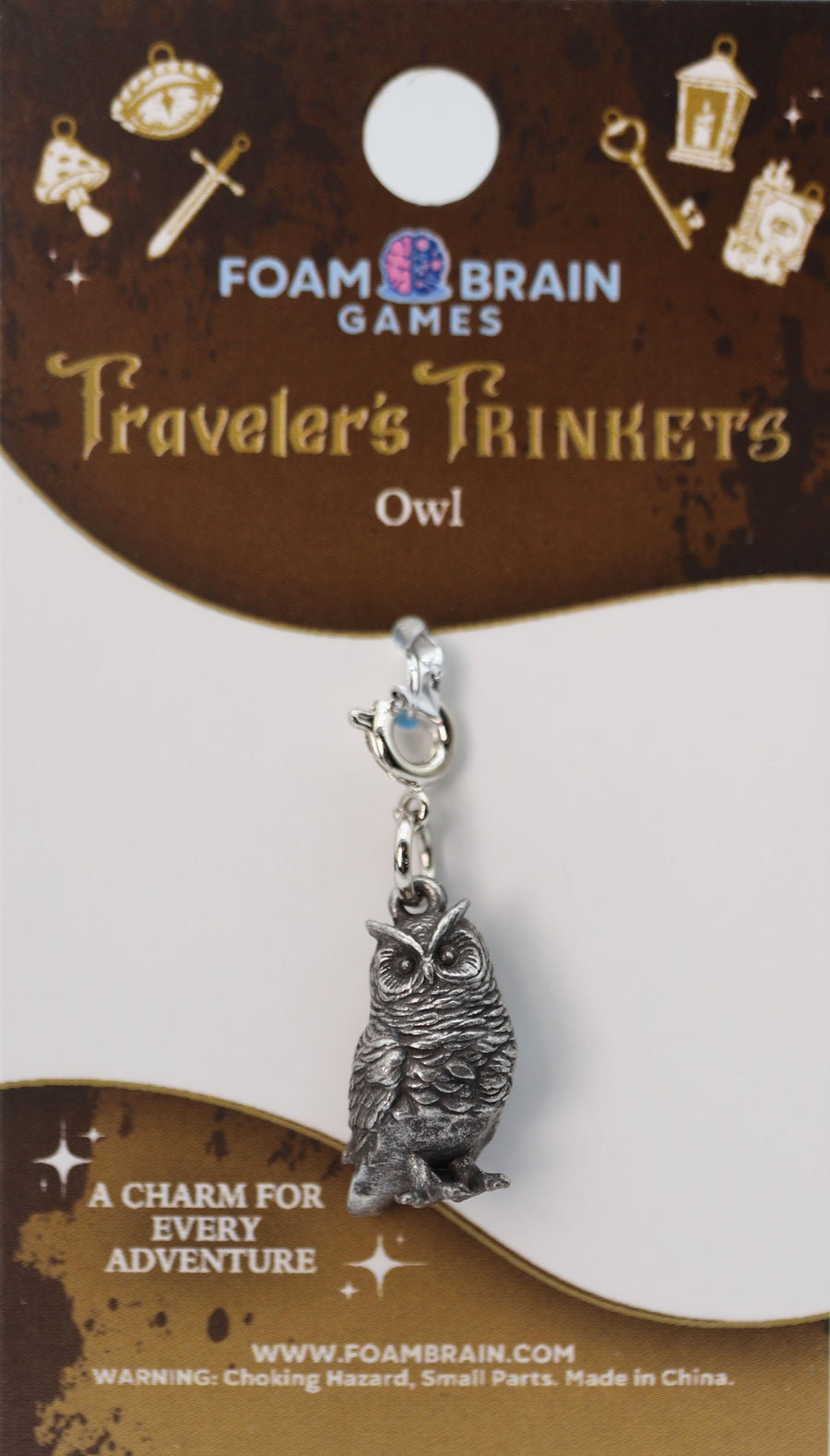 Traveler's Trinkets: Owl Charm