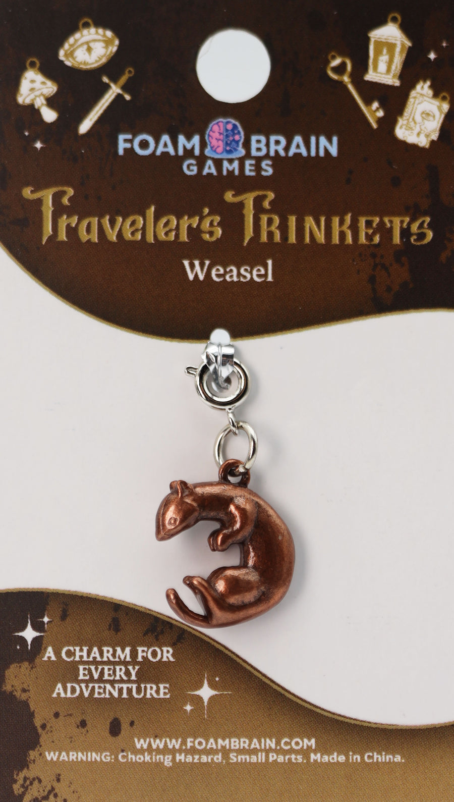 Traveler's Trinkets: Weasel Charm