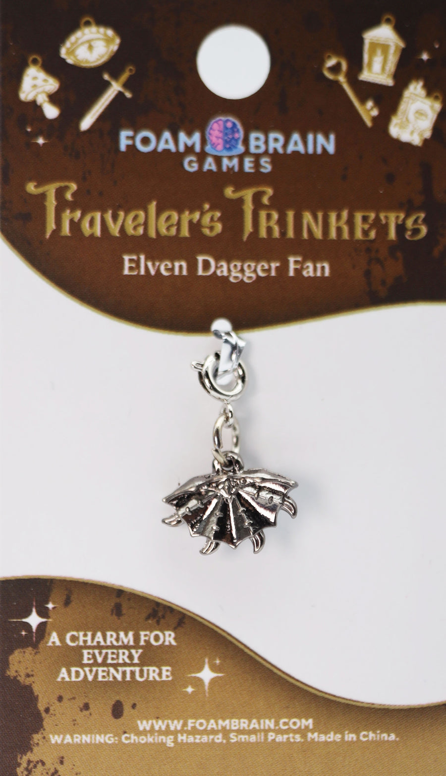 Traveler's Trinkets: Elven Dagger Fan Charm