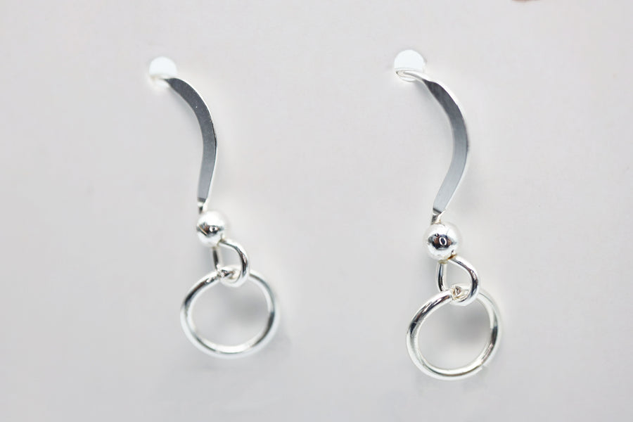 Foam Brain Games: Traveler's Trinkets - Sterling Silver Earrings