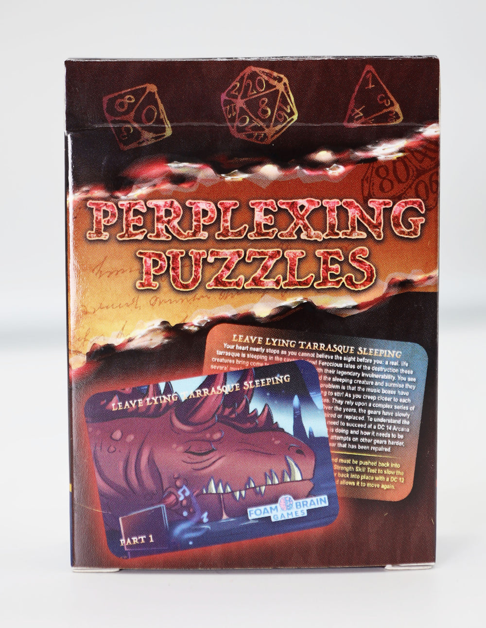 Foam Brain Games: Card Deck - Perplexing Puzzles