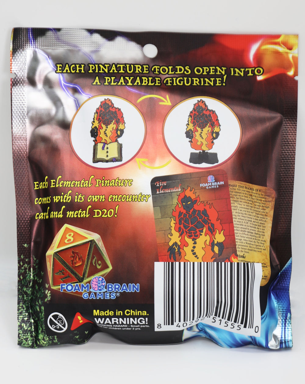 Foam Brain Games: Lost Tome of Monsters - Volume 2 - Elementals Pack
