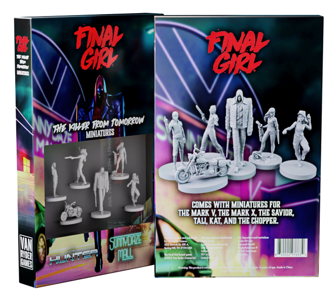 Final Girl: The Killer from Tomorrow - Miniatures