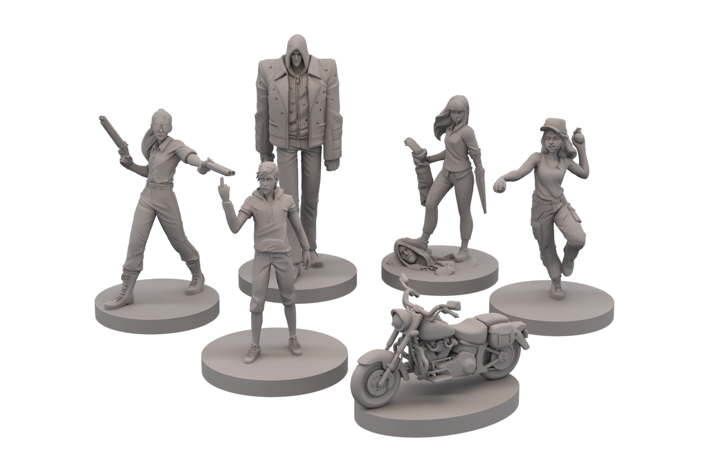 Final Girl: The Killer from Tomorrow - Miniatures
