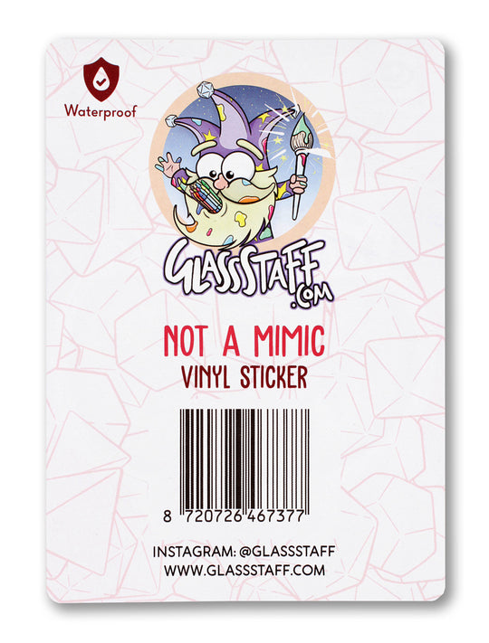 Forged Gaming: Sticker - Die Cut Vinyl - Waterproof - 3.5" - Not a Mimic