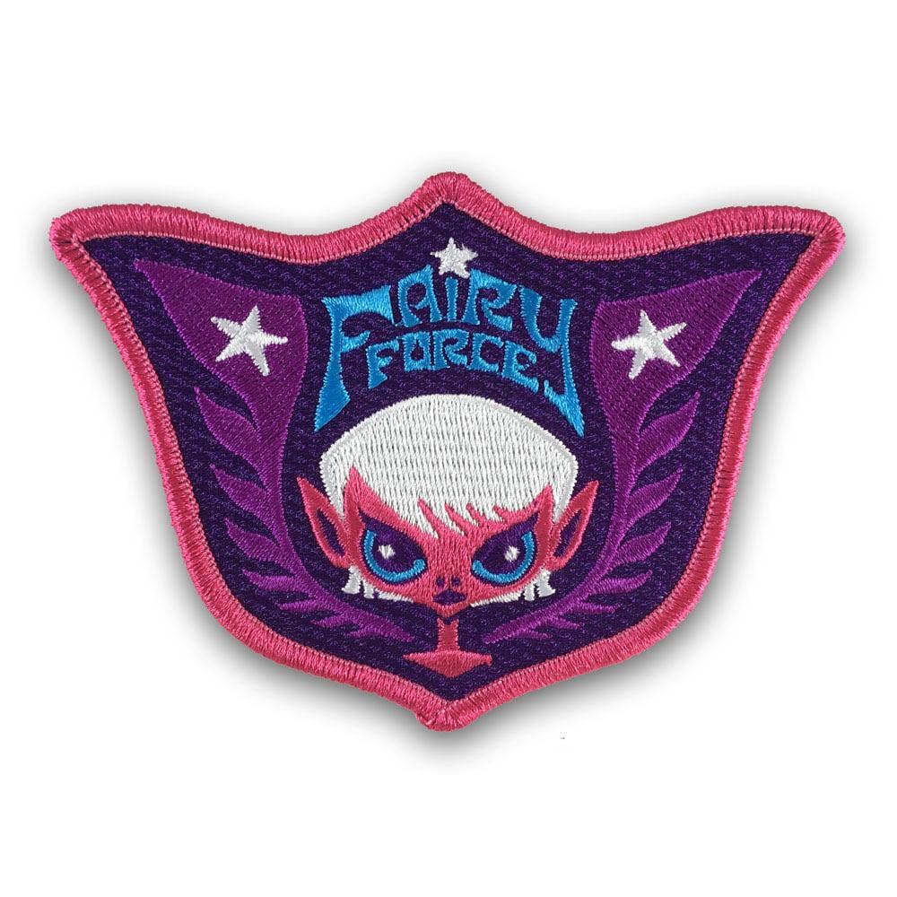 Fairy Force Embroidered Patch: Iron-on