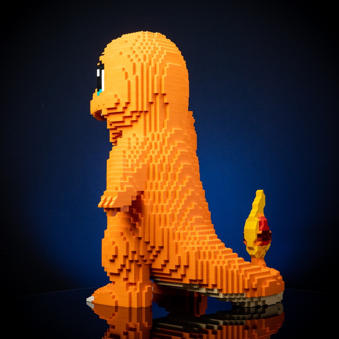 Life-Sized Fire Lizard